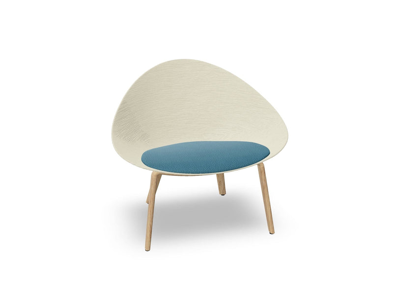 Adell 4 Leg Wood Lounge Chair lounge chair Arper 
