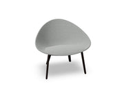 Adell 4 Leg Wood Lounge Chair With Fully Upholstered lounge chair Arper 