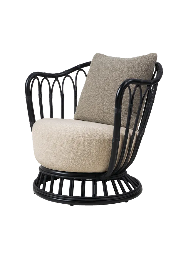 Grace Outdoor Lounge Chair - Fully Upholstered