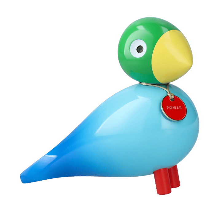 Kay Bojesen Story Bird, Medium (Power (Blue))