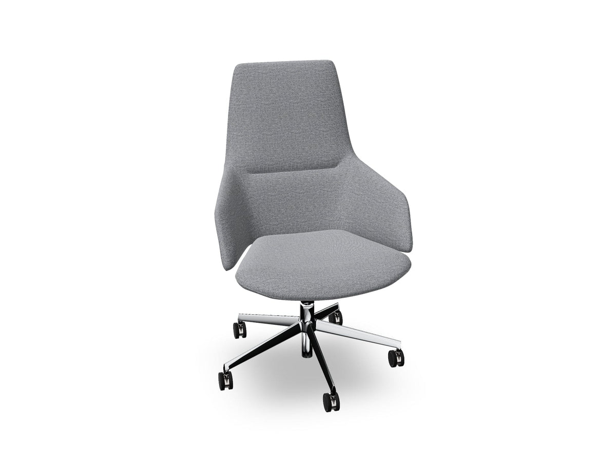 Aston Office Five Way Star Base Armchair Office Chair Arper 