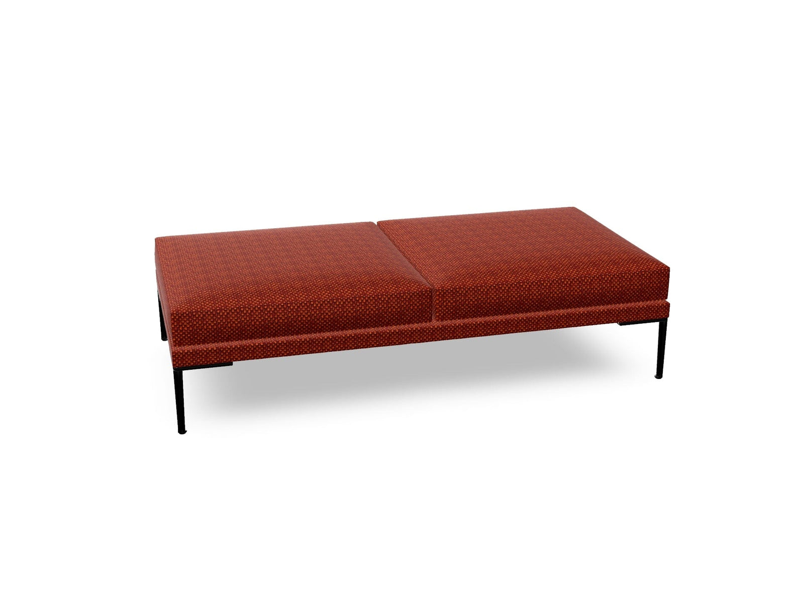 Steeve Two Seat Bench Benches Arper 