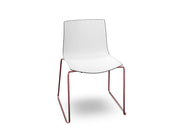 Catifa 46 Polypropylene Bi-Color Sled Base Chair Side/Dining Arper 