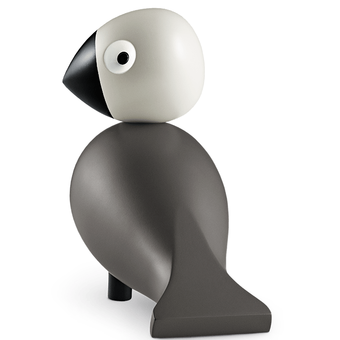 Kay Bojesen Songbird, Painted Beech, Medium (Grey/Light Grey), view 2