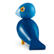 Kay Bojesen Songbird, Painted Beech, Medium (Blue), view 2
