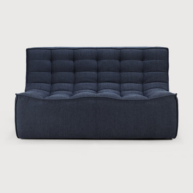 N701 Sofa Sofa Ethnicraft Ecru Eco fabric 2 Seater 
