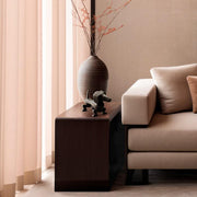 Kay Bojesen Dog, Dark Stained Oak, styled view