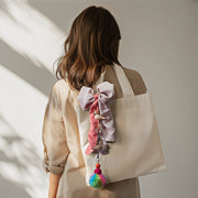 Kay Bojesen Bird Bag Charm, Oak, styled view