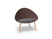 Adell 4 Leg Wood Lounge Chair lounge chair Arper 