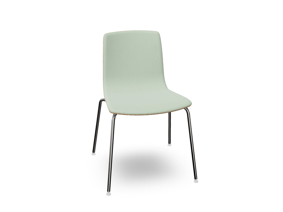 Aava 02 Wood Shell Chair With 4 Leg Base Chairs Arper 