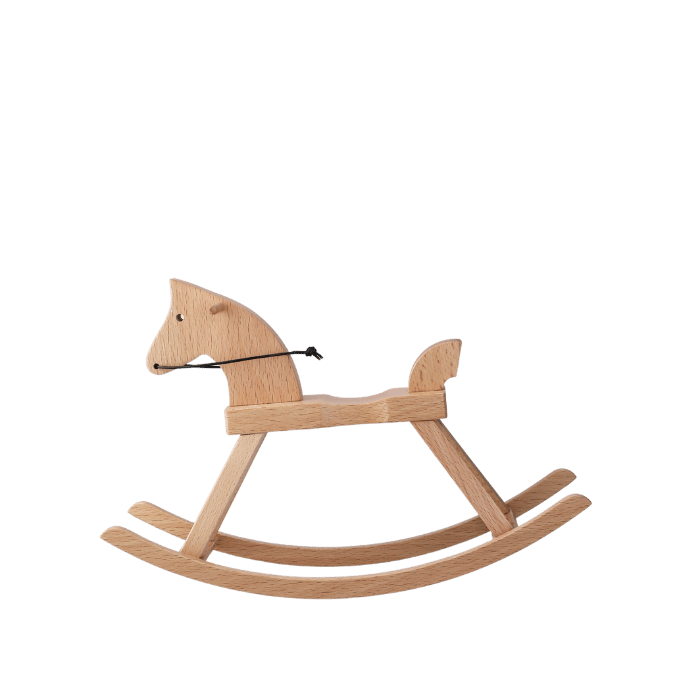 Kay Bojesen Rocking Horse Miniature, Beech (Small), view 2