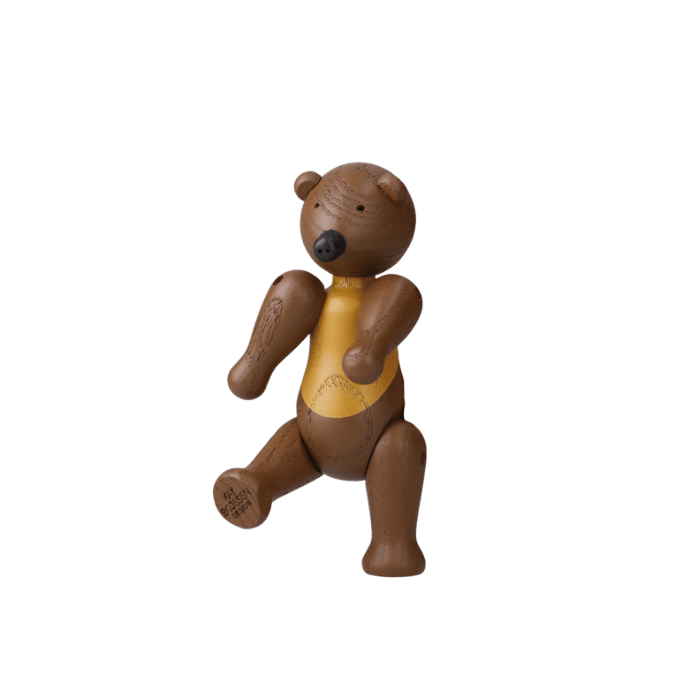 Kay Bojesen Liliput Bear, Stained Ash (Dark Brown), view 3