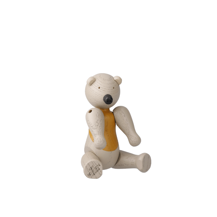 Kay Bojesen Liliput Bear, Stained Ash (Grey), view 2