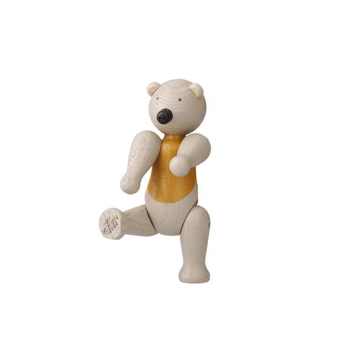 Kay Bojesen Liliput Bear, Stained Ash (Grey), view 3
