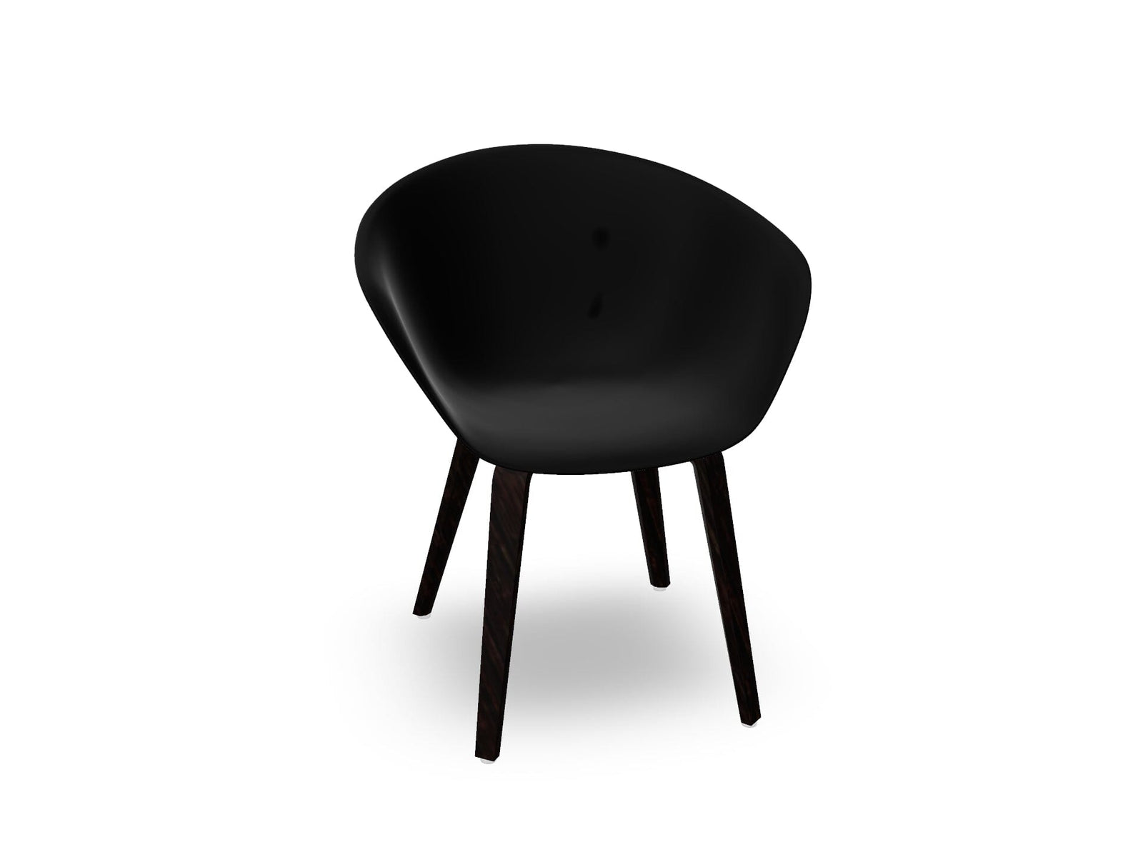 Duna 02 Polypropylene Chair With Wood Legs Chairs Arper 