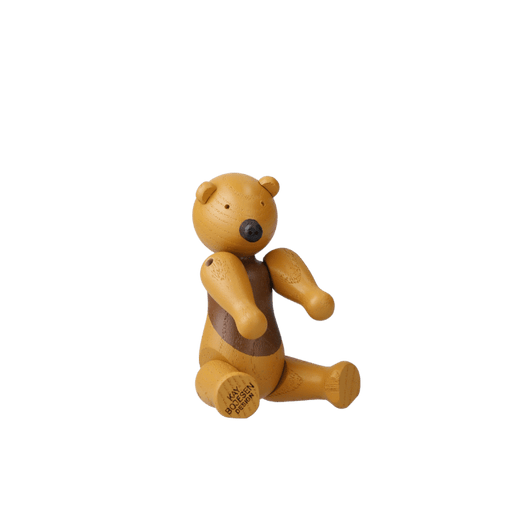 Kay Bojesen Liliput Bear, Stained Ash (Ochre), view 2