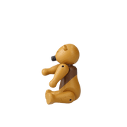 Kay Bojesen Liliput Bear, Stained Ash (Ochre), view 3