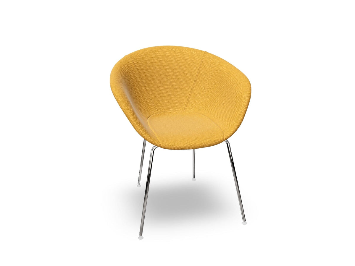 Duna 02 Four Leg Chair Fully Upholstered Chairs Arper 