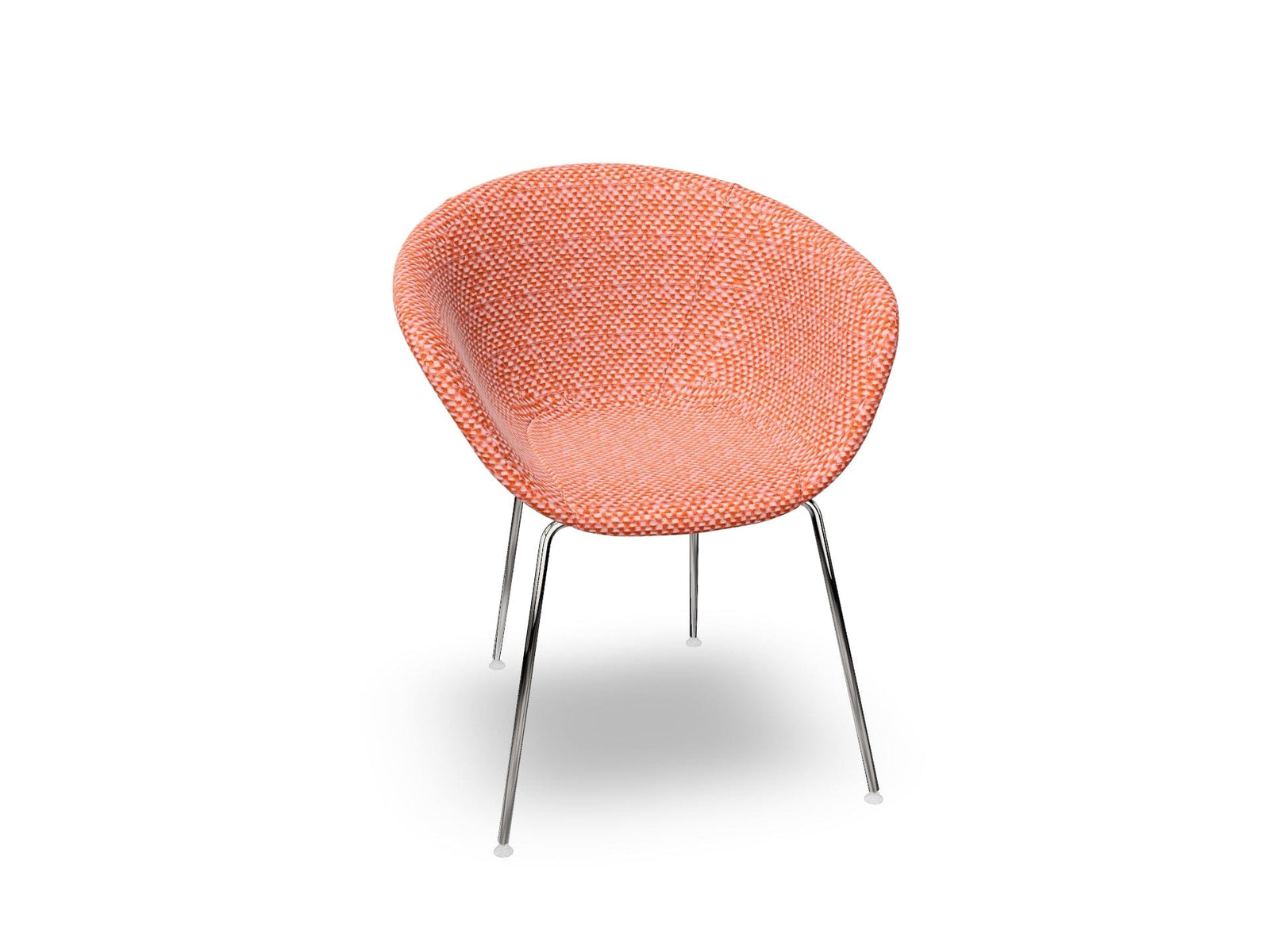 Duna 02 Four Leg Chair Fully Upholstered Chairs Arper 