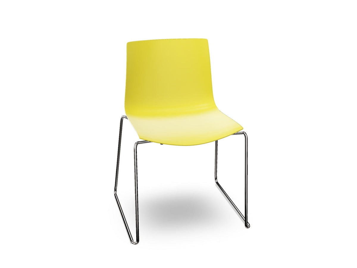 Catifa 46 Polypropylene Sled Base Chair Side/Dining Arper 