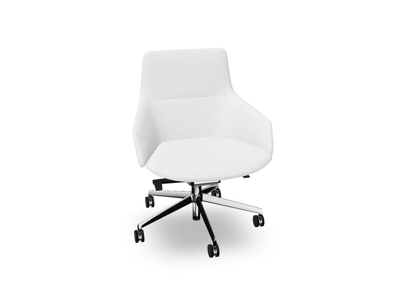 Aston Conference Syncro Five Way Star Base Armchair task chair Arper 