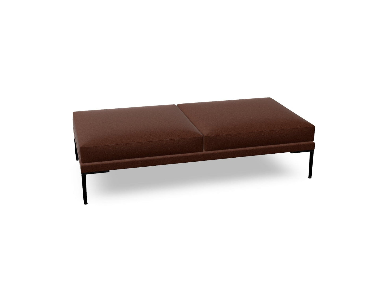 Steeve Two Seat Bench Benches Arper 