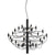 2097 Chandelier Suspension Lamp Pendant Lights Flos Matte Black LED 30 Bulb Pendant