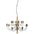 2097 Chandelier Suspension Lamp Pendant Lights Flos Brass LED 18 Bulb Pendant