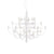 2097 Chandelier Suspension Lamp Pendant Lights Flos White LED 30 Bulb Pendant