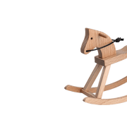 Kay Bojesen Rocking Horse Miniature, Beech, styled view
