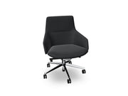 Aston Conference Syncro Five Way Star Base Armchair task chair Arper 
