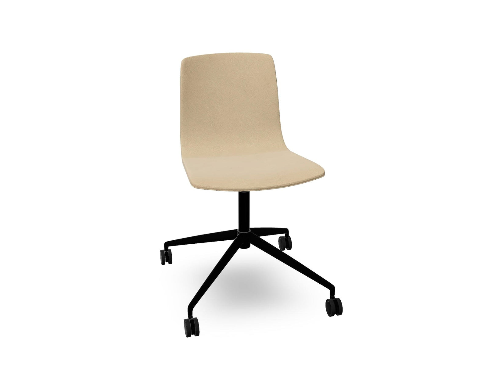 Aava 02 Fixed Trestle Base Chair With Fully Upholstered Chairs Arper 