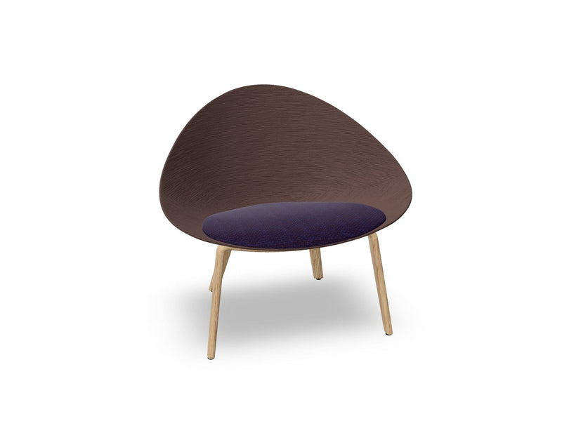Adell 4 Leg Wood Lounge Chair lounge chair Arper 