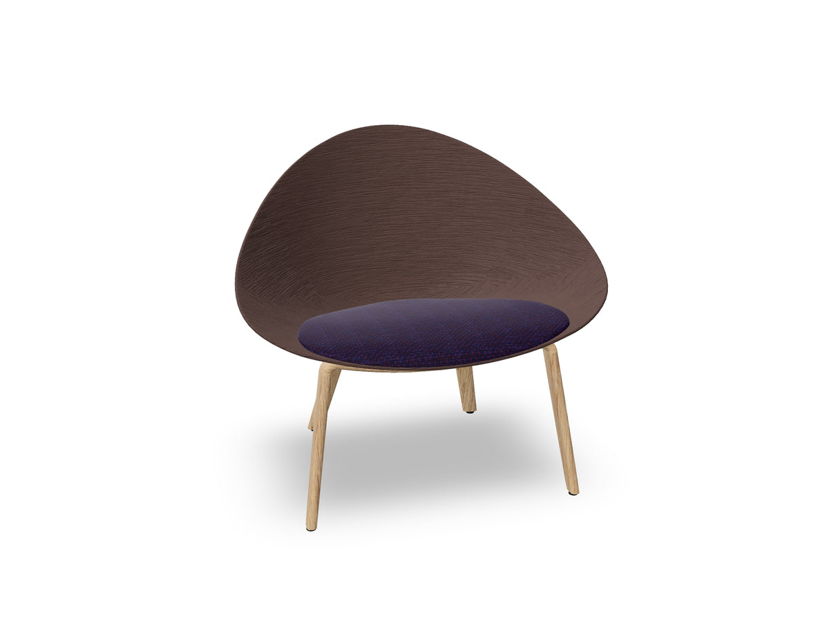 Adell 4 Leg Wood Lounge Chair