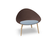Adell 4 Leg Wood Lounge Chair lounge chair Arper 