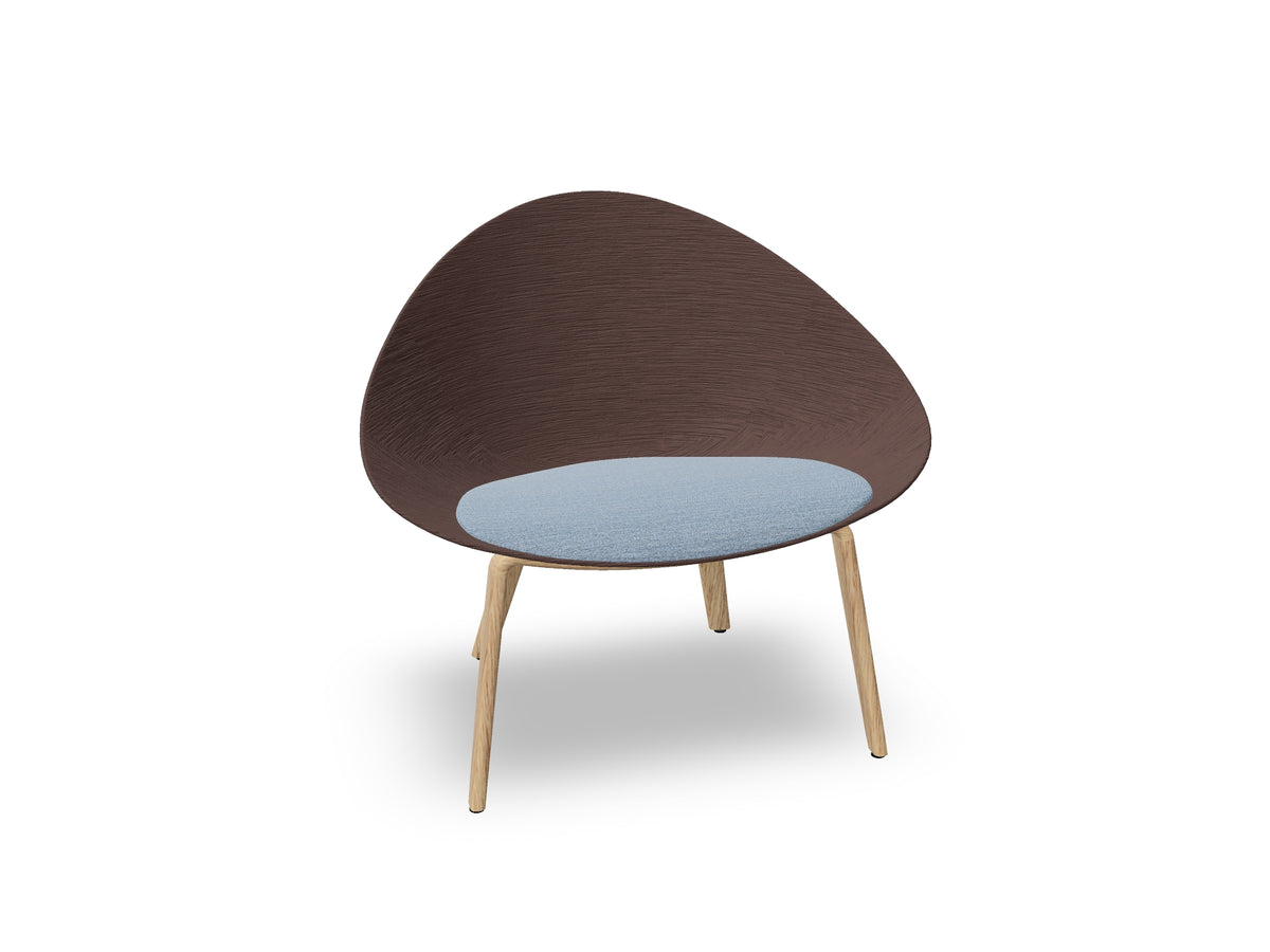 Adell 4 Leg Wood Lounge Chair