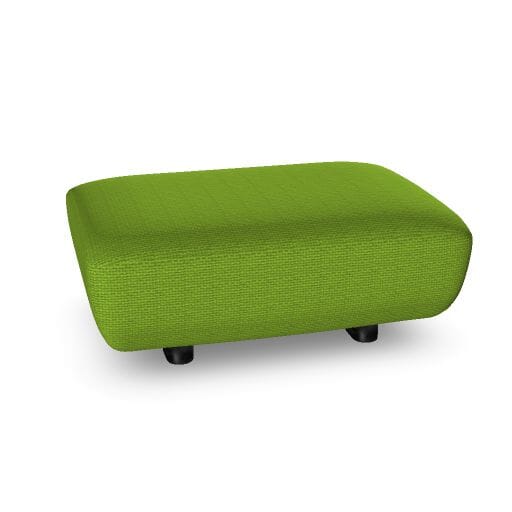 Shaal Rectangular Pouf Pouf Arper 