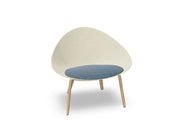 Adell 4 Leg Wood Lounge Chair lounge chair Arper 