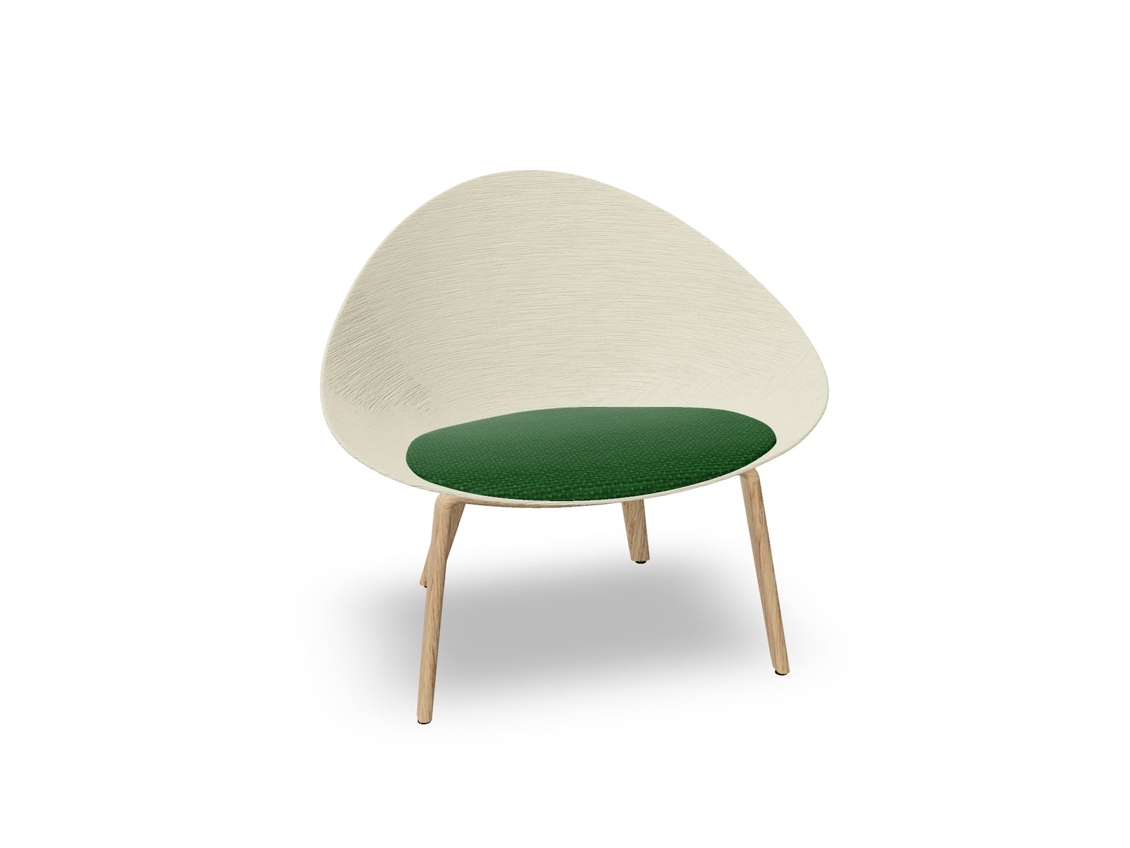 Adell 4 Leg Wood Lounge Chair