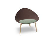 Adell 4 Leg Wood Lounge Chair lounge chair Arper 