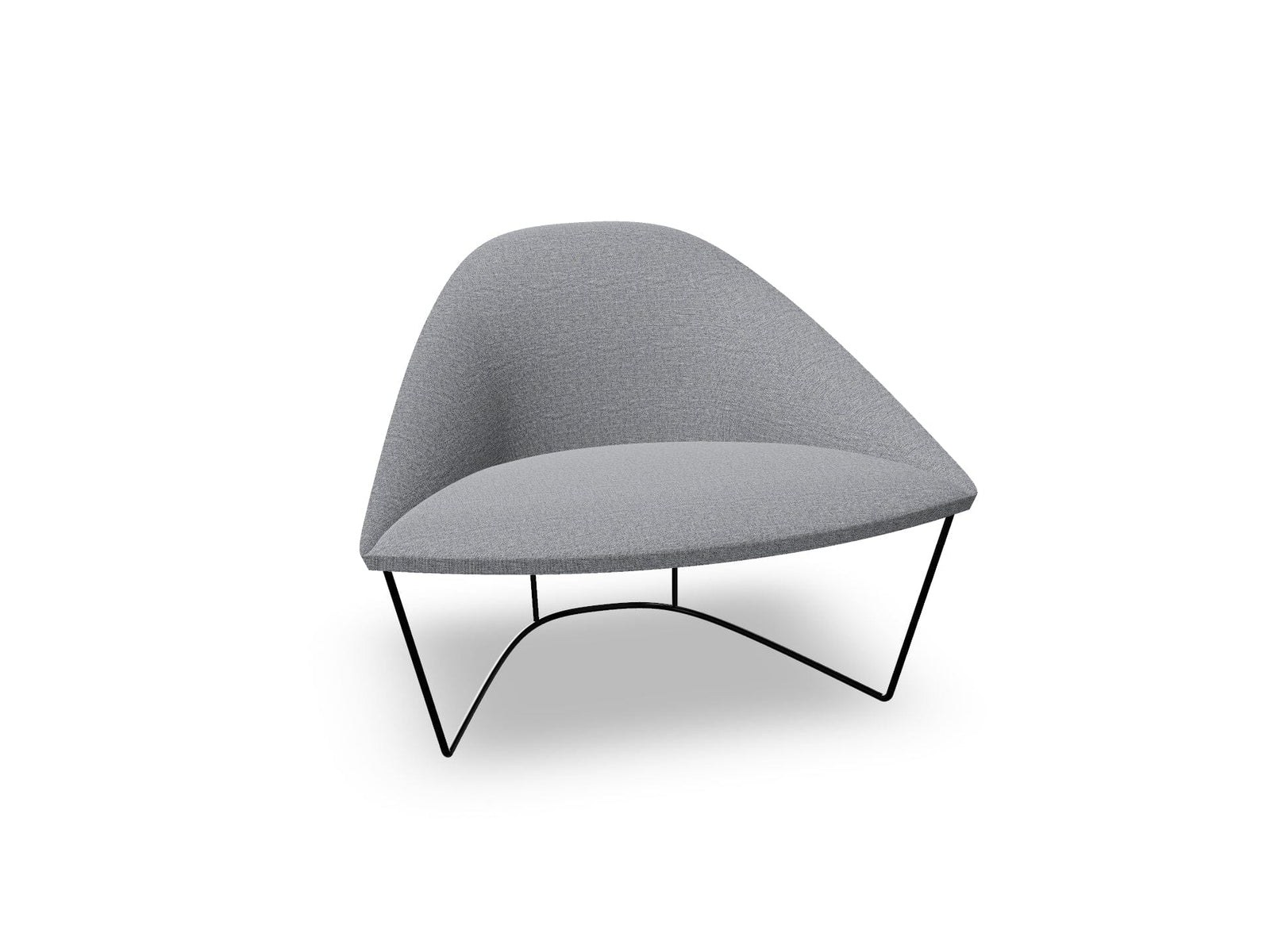 Colina Sled Base Lounge Chair lounge chair Arper 