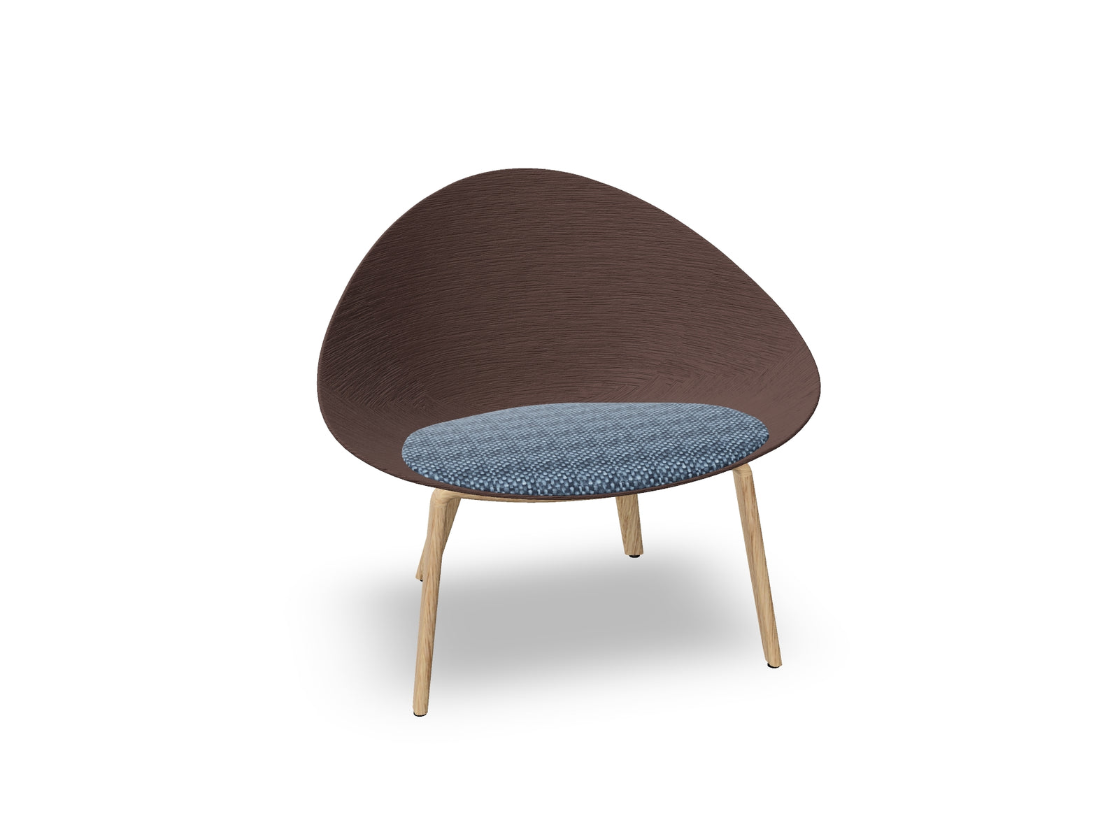 Adell 4 Leg Wood Lounge Chair