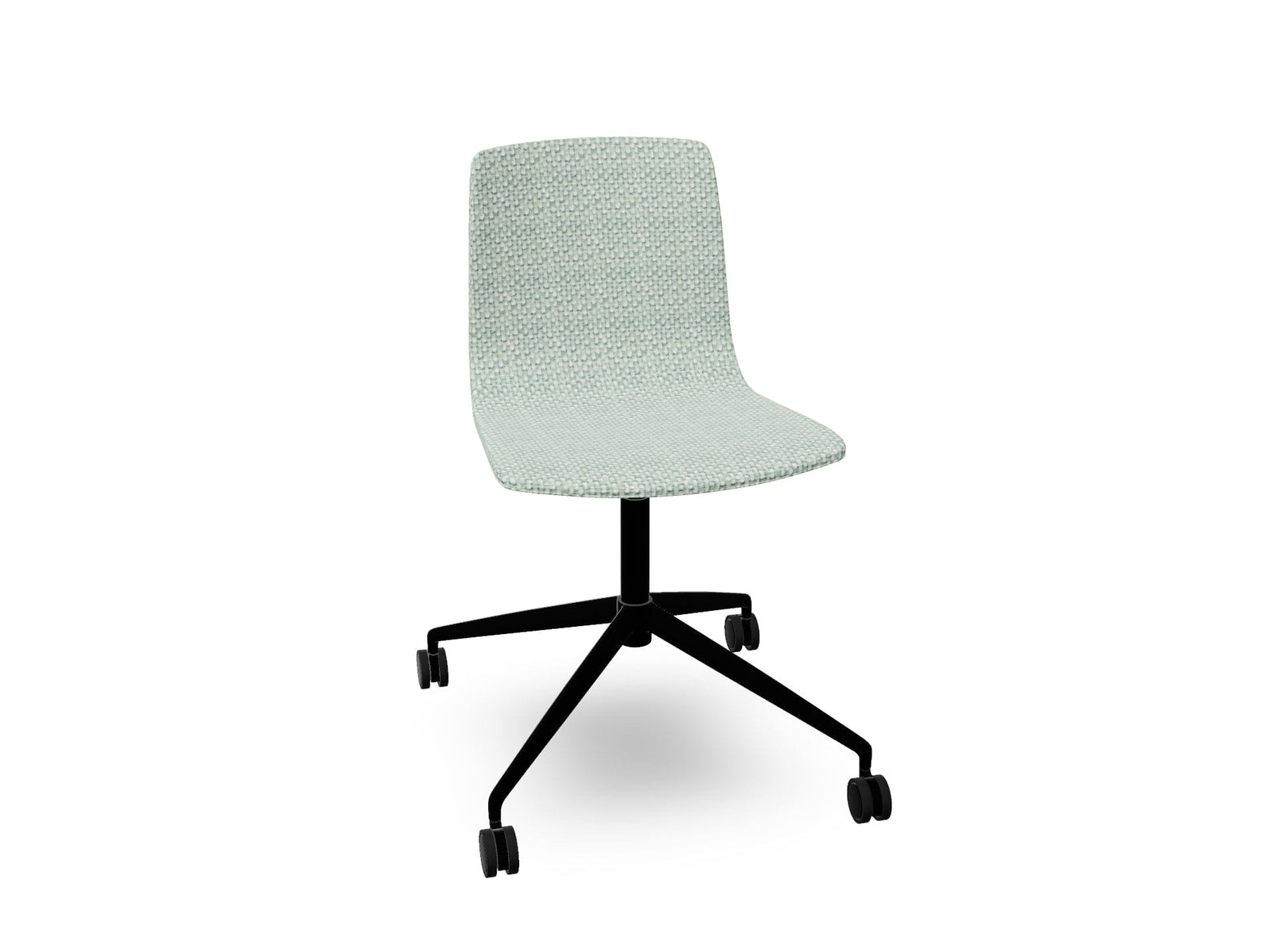 Aava 02 Fixed Trestle Base Chair With Fully Upholstered Chairs Arper 