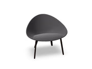 Adell 4 Leg Wood Lounge Chair With Fully Upholstered lounge chair Arper 