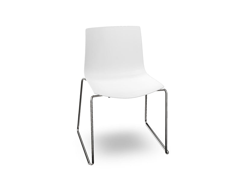 Catifa 46 Polypropylene Sled Base Chair Side/Dining Arper 