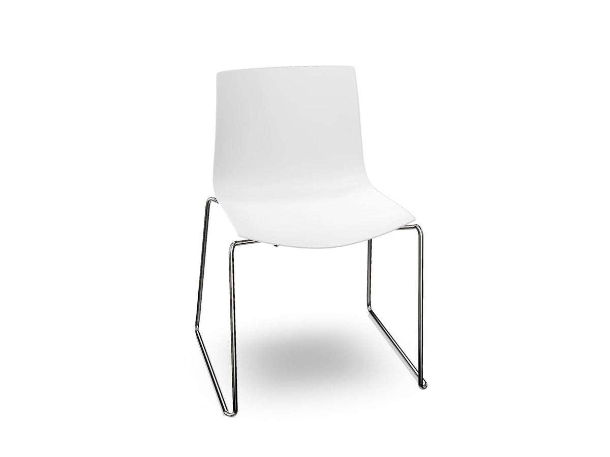 Catifa 46 Polypropylene Sled Base Chair Side/Dining Arper 