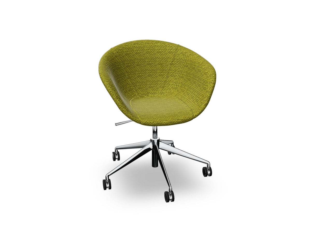 Duna 02 Five Star Base Chair With Front Upholstery Chairs Arper 