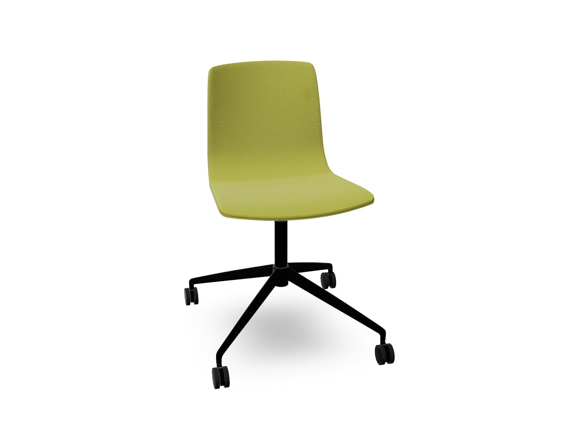 Aava 02 Fixed Trestle Base Chair With Fully Upholstered Chairs Arper 