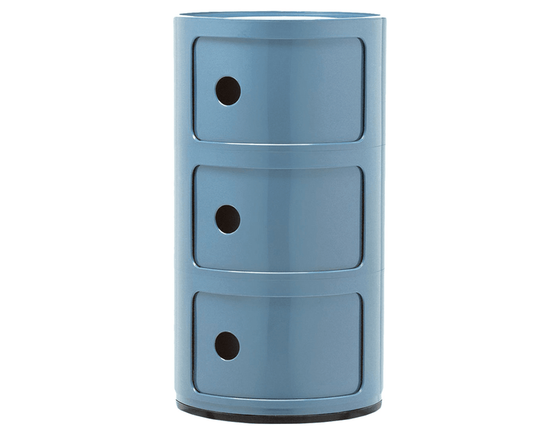 Componibili 3 Elements Accessories Kartell Sky Blue 