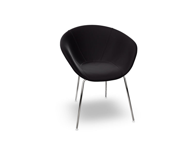 Duna 02 Four Leg Chair Fully Upholstered Chairs Arper 